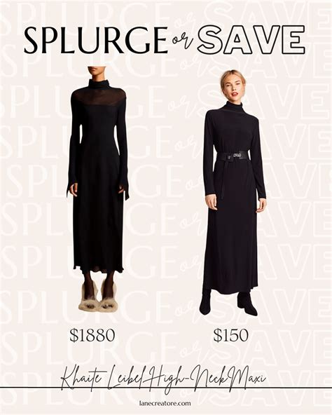 khaite sheer dress dupe